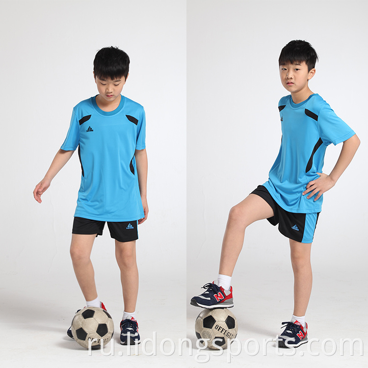 Пользовательский дизайн новая модель колледжа молодежный футбольный футбольный футбольный футбол Set Soccer Jersey